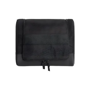 ZARA Polyester Toiletry Bag Makeup Bag Men's Black