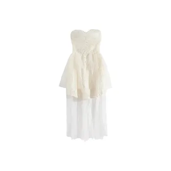 DOSOHEB Slip Dresses Women's Apricot