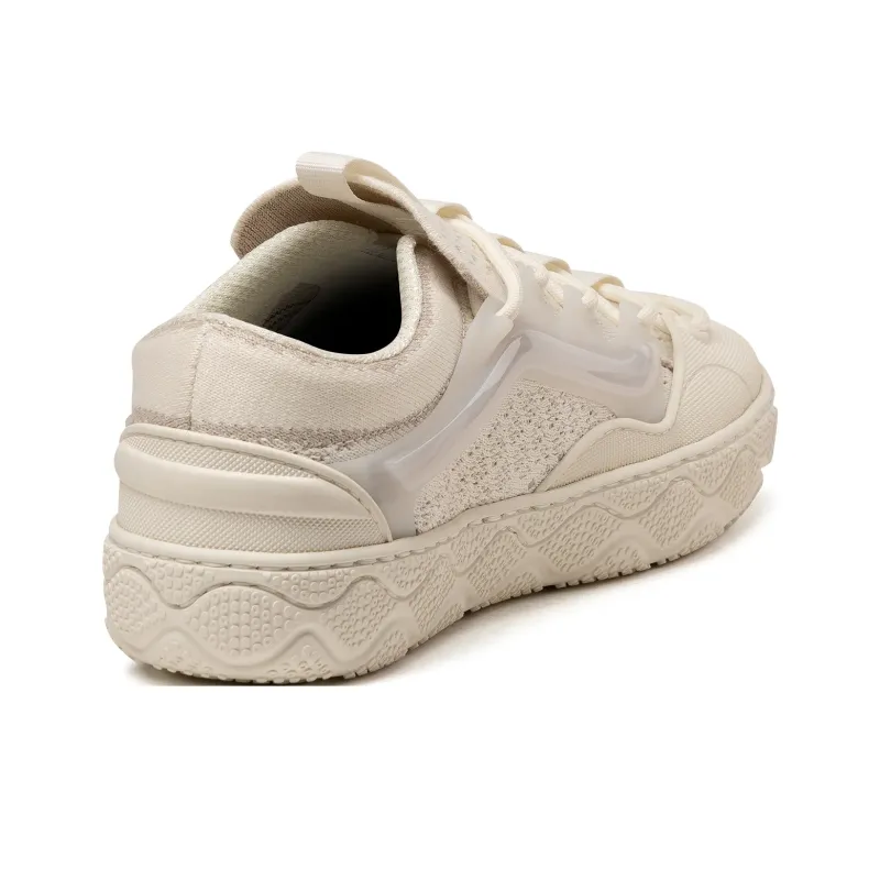 Vans Old Skool 36 Anti Slip Wear Resistant Low Top Skateboard Shoes Unisex Beige-3
