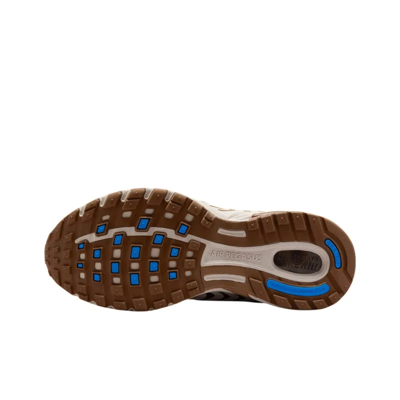 Nike Air Pegasus 2K5 Anti Slip Wear Resistant Low Top Running Shoes Unisex Brown-4