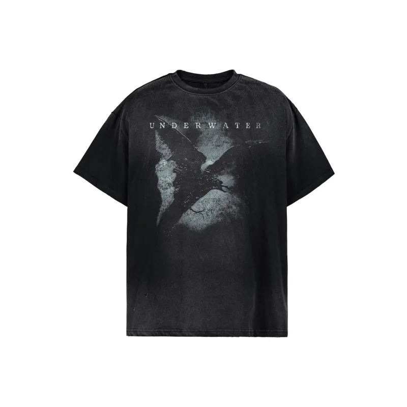 UNDERWATER T Shirts Unisex Dusty Black-0