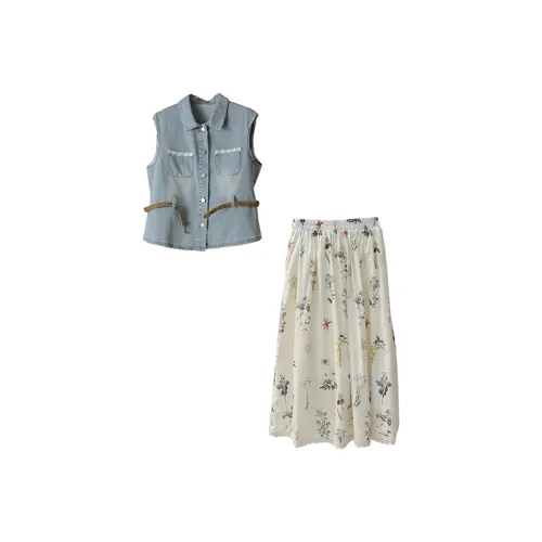 Manekniv Two Piece Skirt Sets Women's