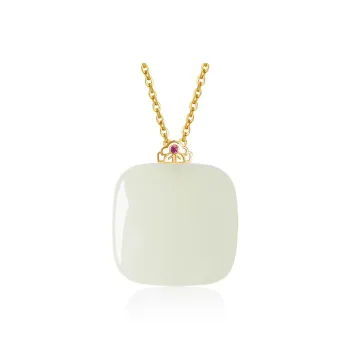 MARY WINDSOR Pendants White Jade Women's