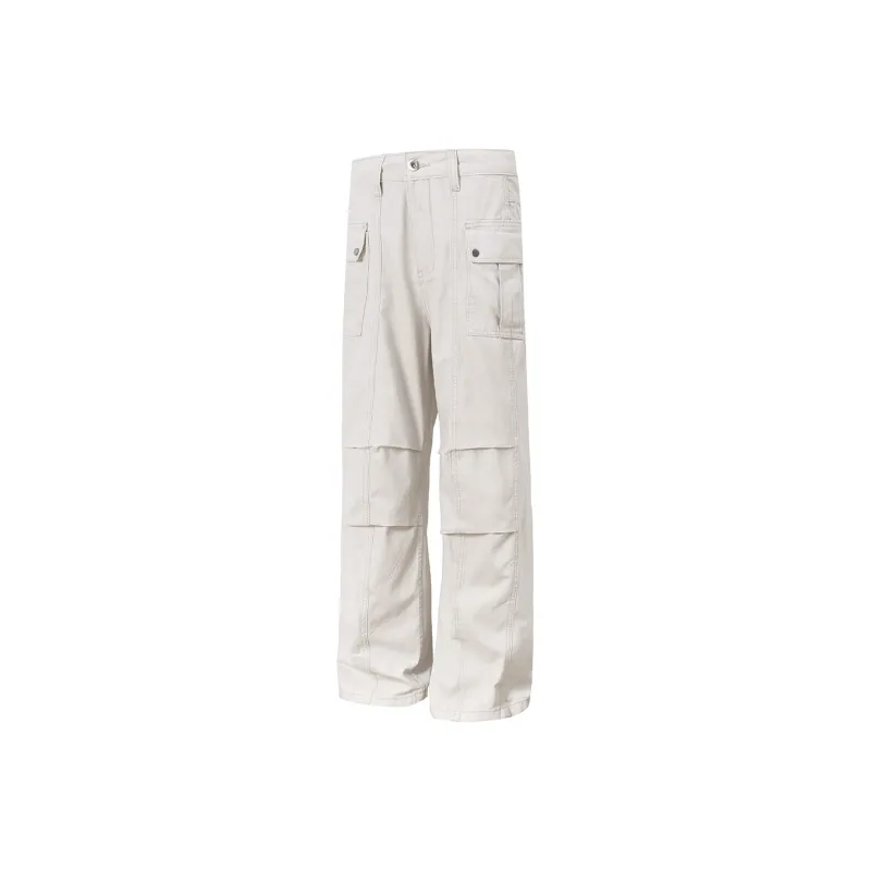 GBXM Casual Pants Unisex Apricot-1