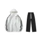White Coat+Black Pants