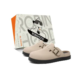 ROBINHOOD Odor Resistant Abrasion Resistant Slip Resistant Antibacterial Closed Toe Slippers Men's
