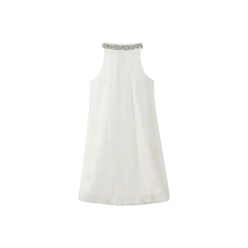DOSOHEB Sleeveless Dress Women's-0