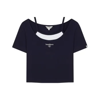Teenie Weenie T Shirts Women's Navy Blue
