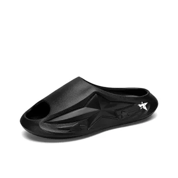 Bookish Star Slip Resistant Odor Resistant Abrasion Resistant Slide Slippers Unisex
