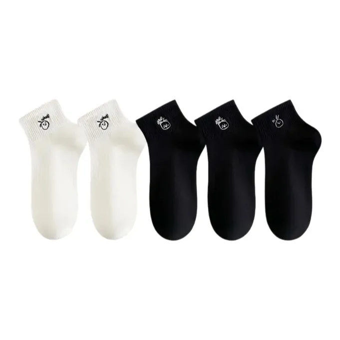 7 SEVFUN Mid Calf Socks Unisex Combo Set-4
