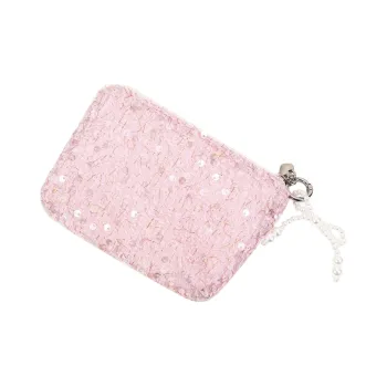 MILO BLISS Chanel Inspired Sequins Makeup Storage Bags Portable