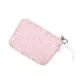 Pink Chanel-Inspired Sequins Makeup Storage Bag