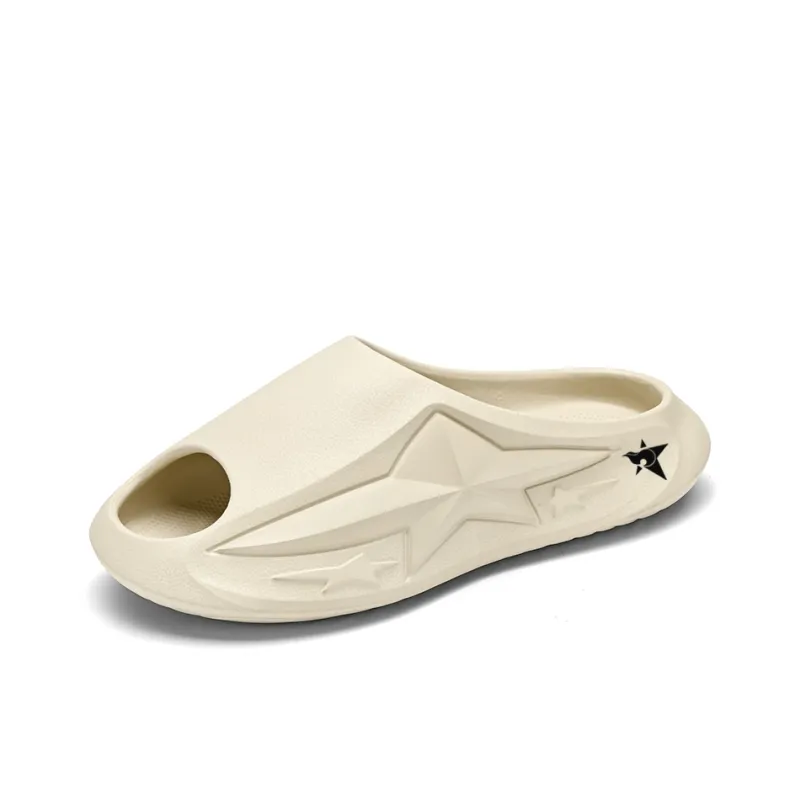 Bookish Star Slip Resistant Odor Resistant Abrasion Resistant Slide Slippers Unisex-10