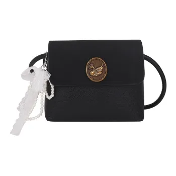 DCLOUD Pu Shoulder Bag, Crossbody Bag Regular Women's Black/Coffee