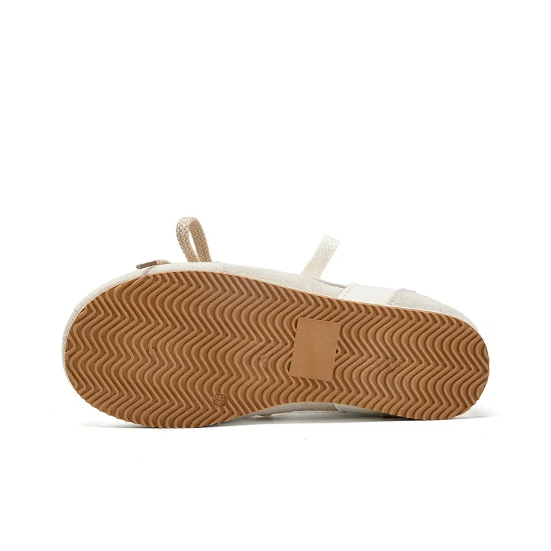 La Chapelle Slip Resistant, Abrasion Resistant, Rebound Resistant Low Top Casual Shoes Women's Greige-7