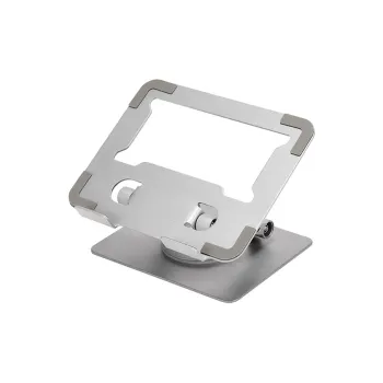 LZL Tablet Stands Carbon Steel Metal 360° Rotating Flat Stand For IPad, Students, Online Classes, And Phone Stand