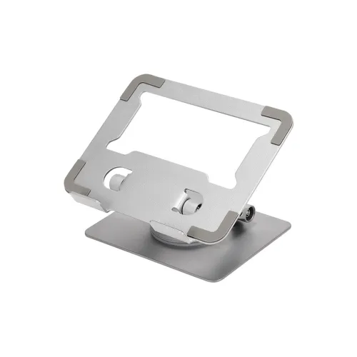 LZL Tablet Stands Carbon Steel Metal 360° Rotating Flat Stand For IPad, Students, Online Classes, And Phone Stand