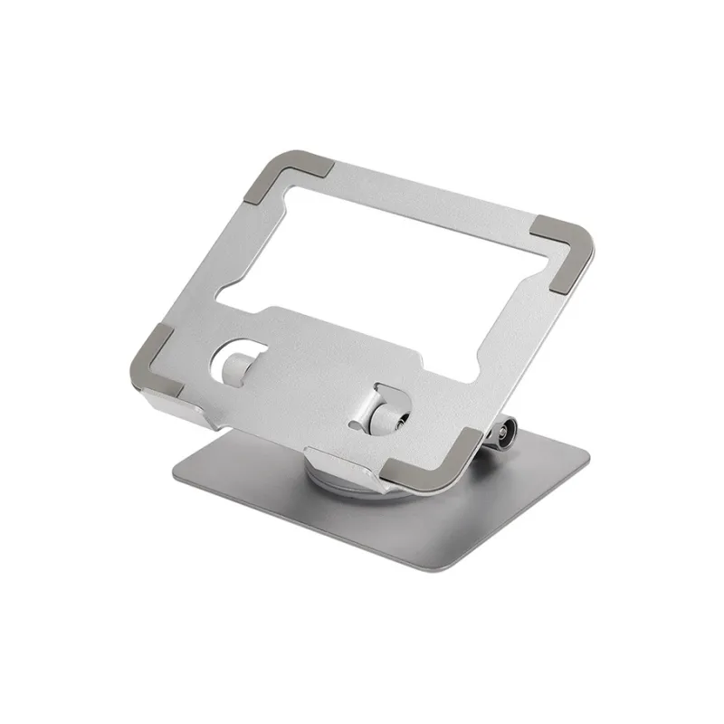LZL Tablet Stands Carbon Steel Metal 360° Rotating Flat Stand For IPad, Students, Online Classes, And Phone Stand-0