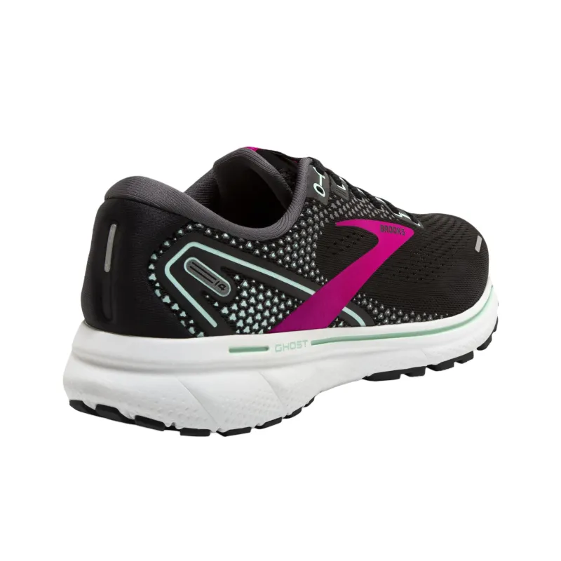 Brooks Ghost 14 Anti Slip Wear Resistant Low Top Running Shoes Women's Black-3