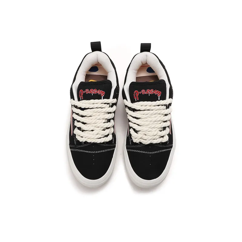 Siningdynamic Slip Resistant Low Top Skateboard Shoes Unisex-7