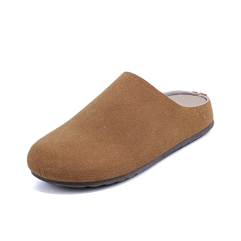 Lin's Travels Rubber Sole Abrasion Resistant Slip Resistant Closed Toe Slippers Women's-9