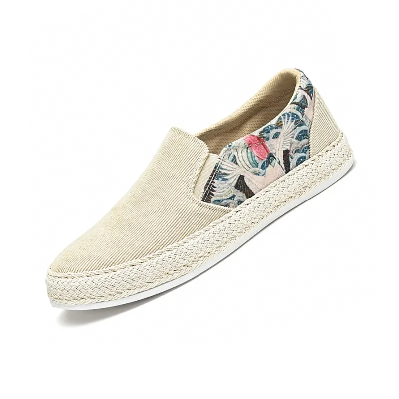 Frank Mully Espadrilles Men Black/Green/Beige-8