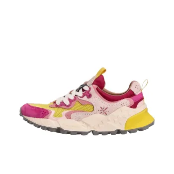 FLOWER MOUNTAIN Rulis Abrasion Resistant Low Top Casual Shoes Women's Yellow Pink