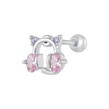 MISS XIA JWY Titanium Steel Stud Earrings Women's