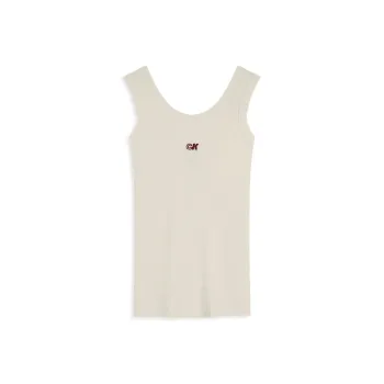 Calvin Klein Tank Tops Women's PBA Cow Ivory
