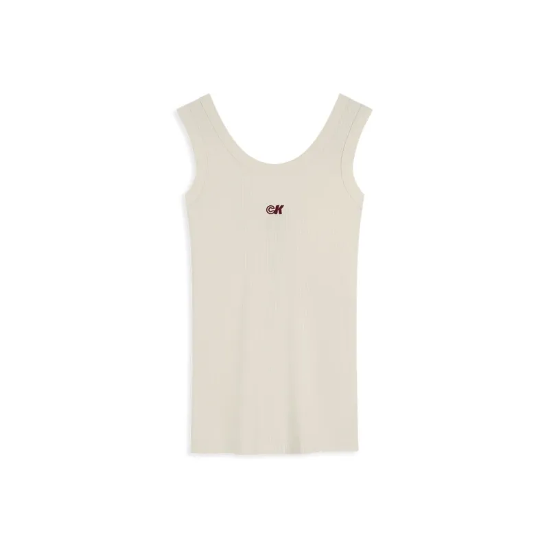 Calvin Klein Tank Tops Women's PBA Ivory-0