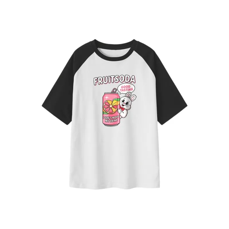 FAIRWHALE Raglan Sleeve T Shirt Women's-4