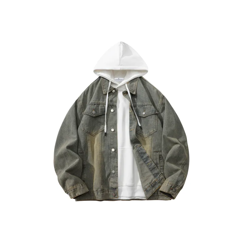 LIVINGTOWN Denim Jackets Unisex-15