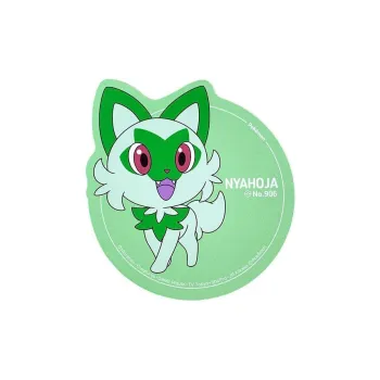 POKEMON Natural Rubber Polyester Pokémon, Meowth King Mouse Pads