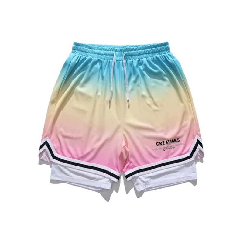Colorful Creations Casual Shorts Unisex-9