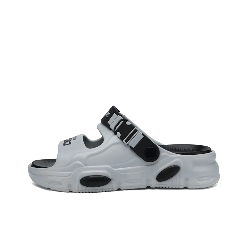LONGDUIZHANG Slip Resistant Odor Resistant Abrasion Resistant Cushioning Slide Slippers Unisex-12