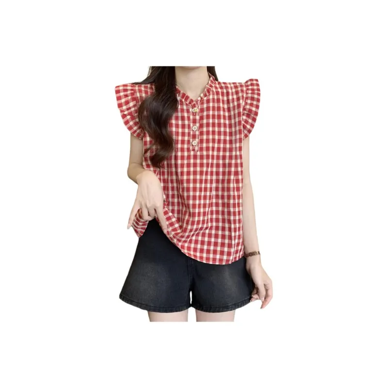 Mu Xiao Xin Shirts Women's-4