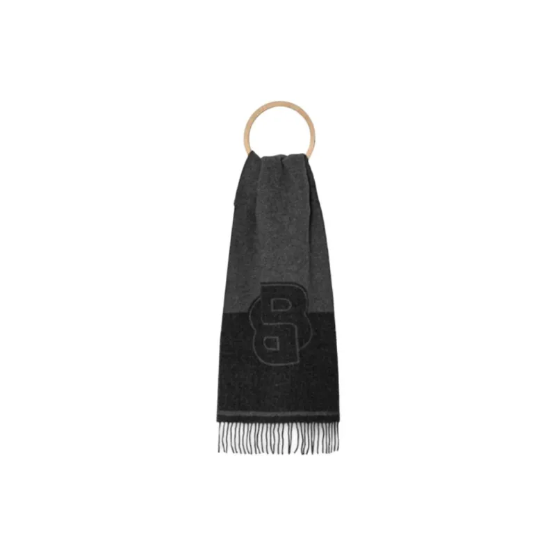 HUGO BOSS Logo jacquard Scarf-0