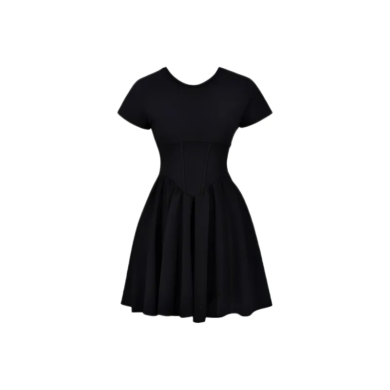 ABBY GODDESS Short Sleeved Dress Women's-0