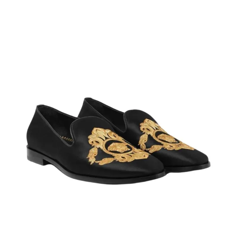 VERSACE Medusa Versace Casual Shoes Men's Black-2