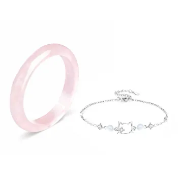 GIFU Glass Cat Eye Bangles Women's