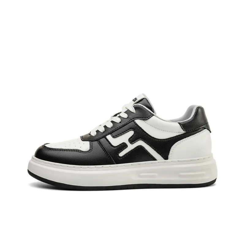 LEXON Abrasion Resistant Height Increasing Breathable Low Top Skateboard Shoes Men's-8