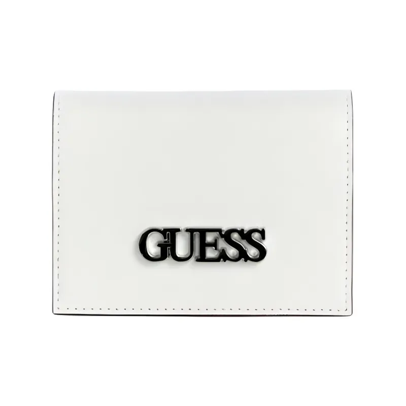GUESS Artificial Leather Wallet Mini Women's White-0
