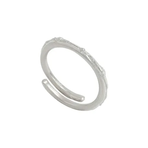 M.Wong 925 Sterling Silver Adjustable Opening Yinyu Fine Ring Unisex