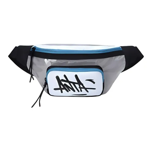 ANTA Fanny Packs Black Gray Color