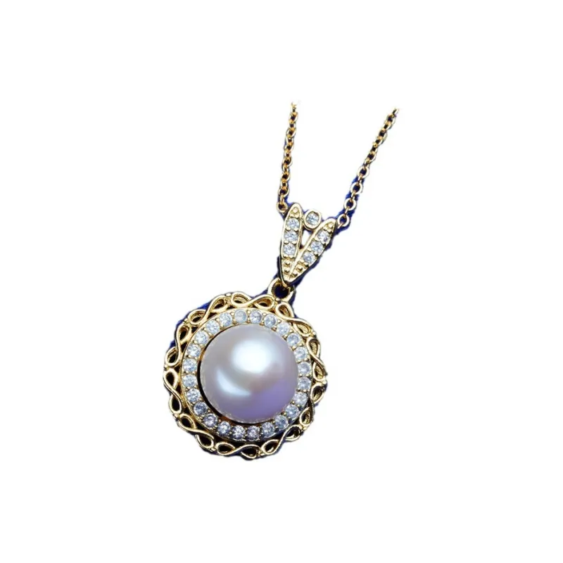 Andaozi Pearl Necklaces Women's-0