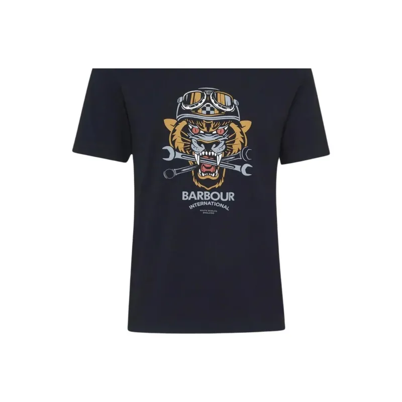 BARBOUR T Shirts Men Black-4
