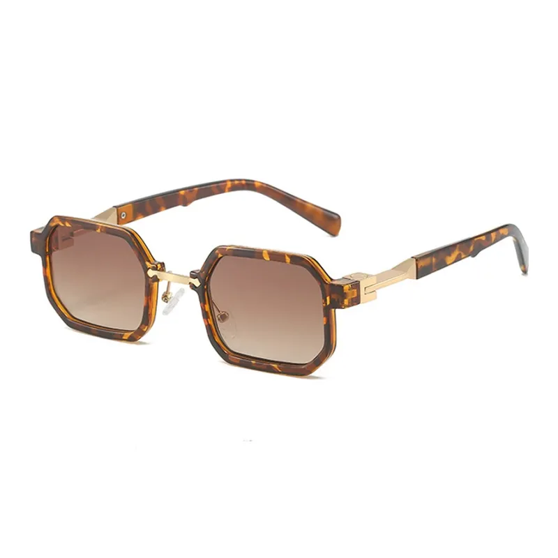 PSACSS PC Metal Square Sunglasses Unisex-3