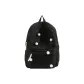 Black with White Polka Dot