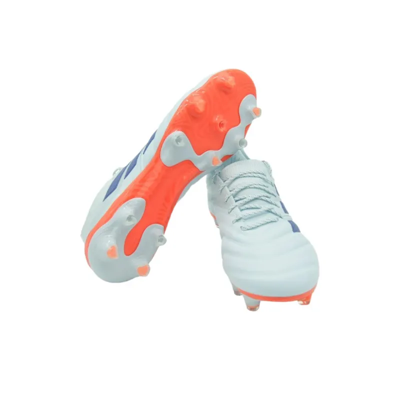 Adidas Copa 20.1 FG Firm Ground Soft Ground Shock Absorbers With Slip Resistant Features Soccer Shoes Men's Blue-3