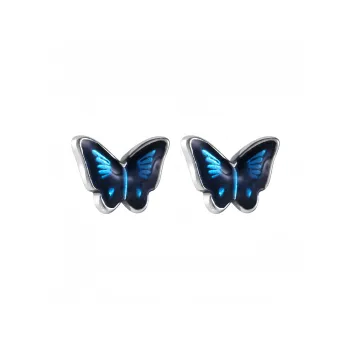 Zocai S999 Fine Silver Stud Earrings Women's